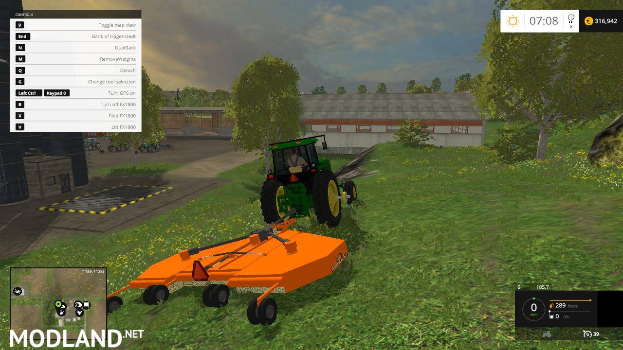 Land pride bush hog