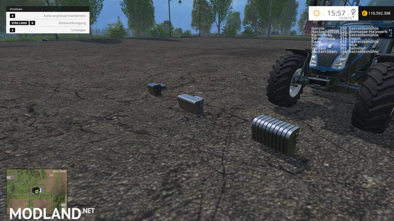 New Holland Coupling Weights Pack