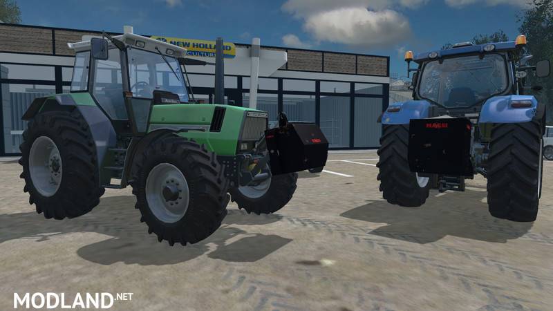 Pack Two mass Magsi 700kg 1t
