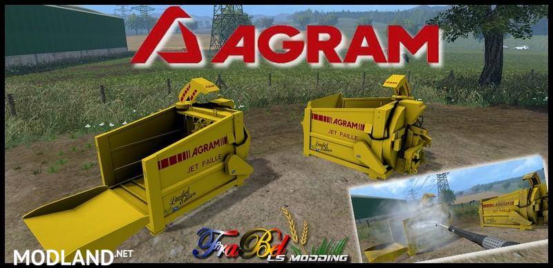 Straw Blower Agram Jet Paille v 3.0 Limited Edition Yellow