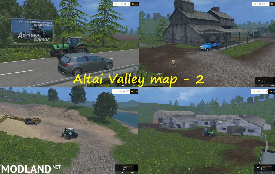 Altai Valley Map