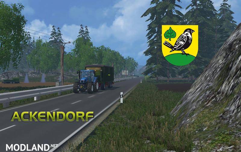Ackendorf Map