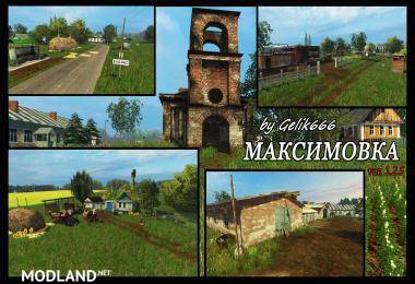MAKSIMOVKA Map