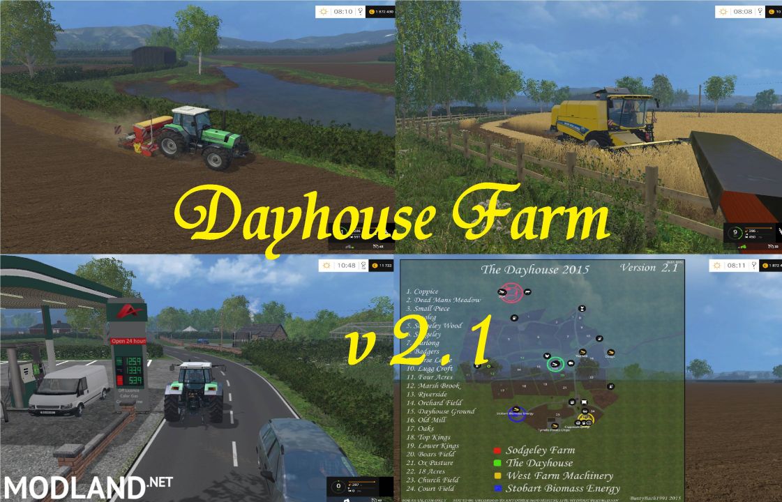The Dayhouse Map