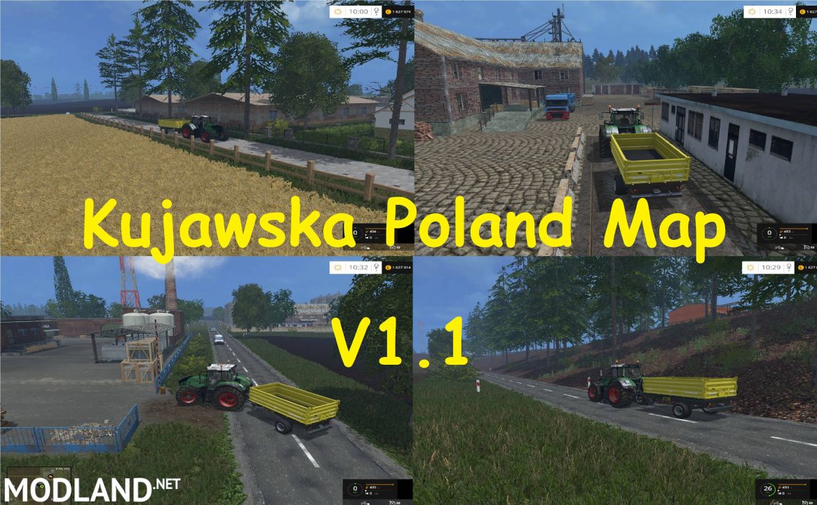 Kujawska Poland Map