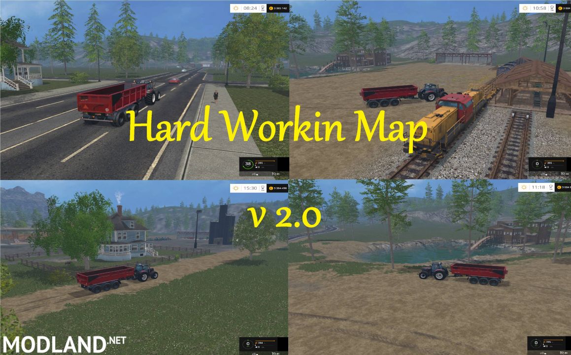 Hard Workin Map