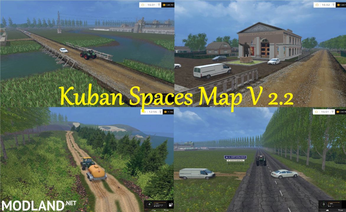 Kuban Spaces Map