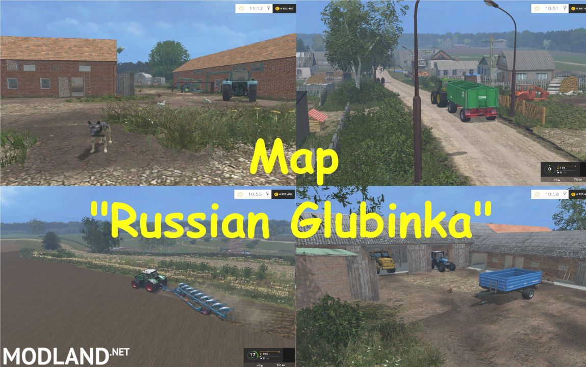Map "Russian Glubinka"