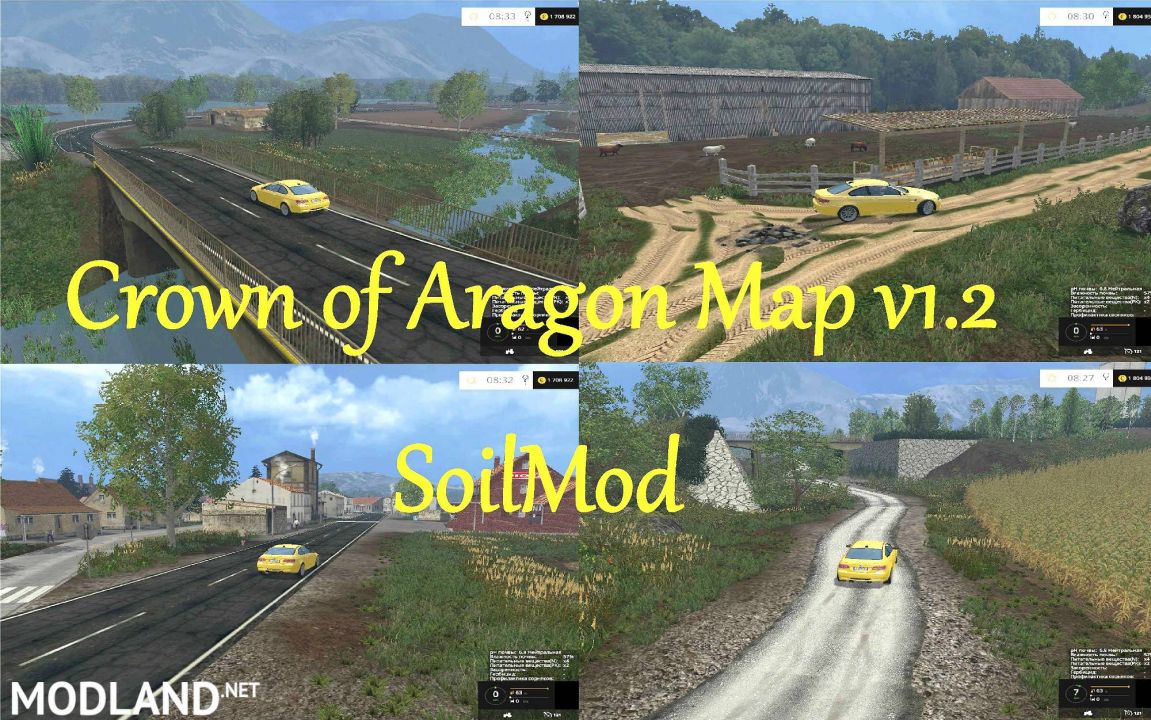 Crown of Aragon Map v 1.2 SoilMod