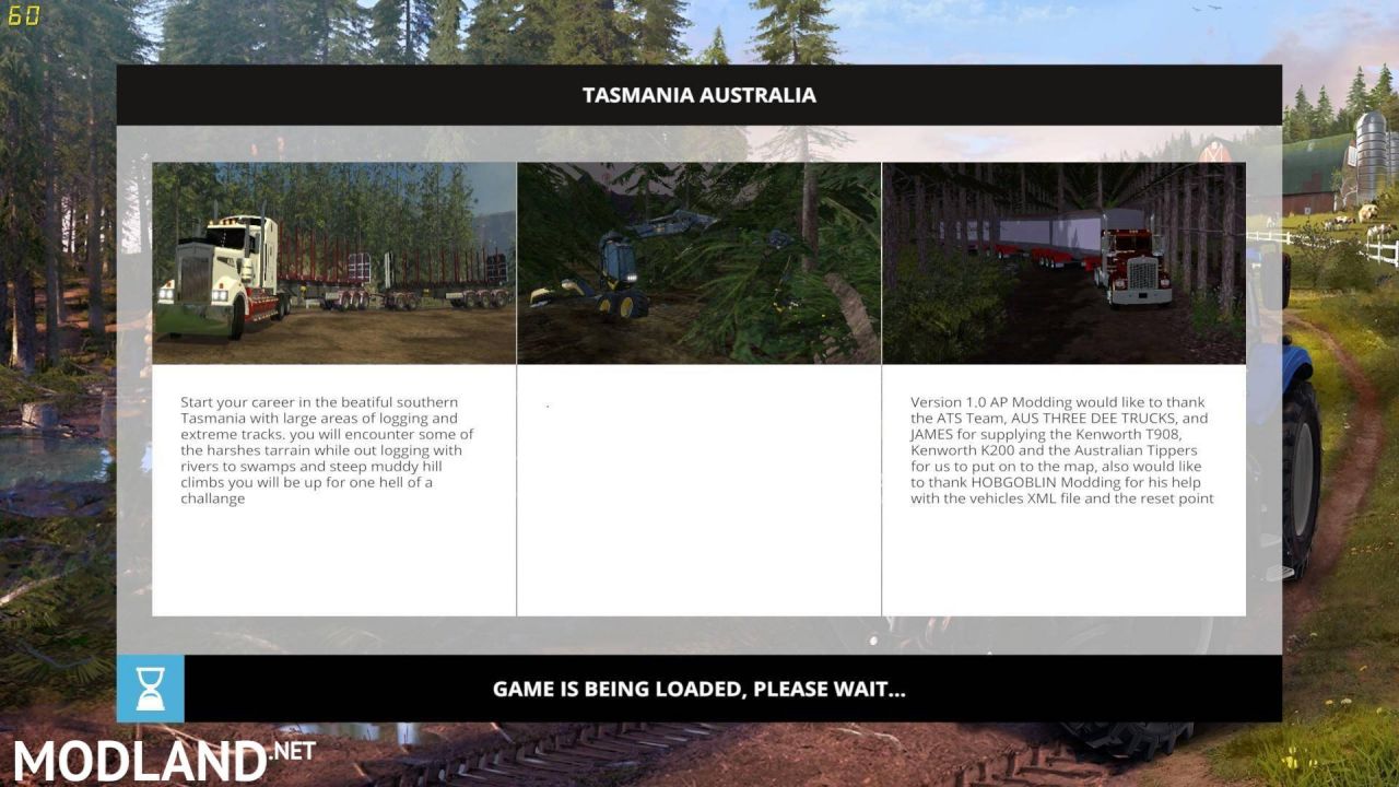 TASMANIA - AUSTRALIA Map