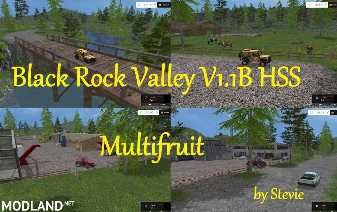 Black Rock Valley v 1.1B HSS Multifruit by Stevie