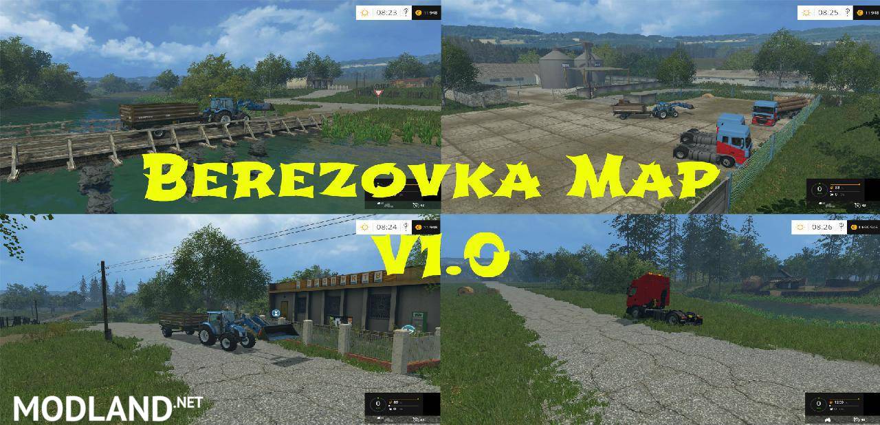 Berezovka Map