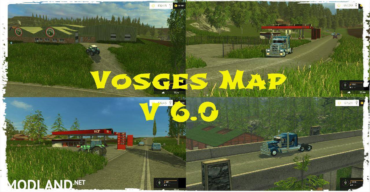 Vosges Map