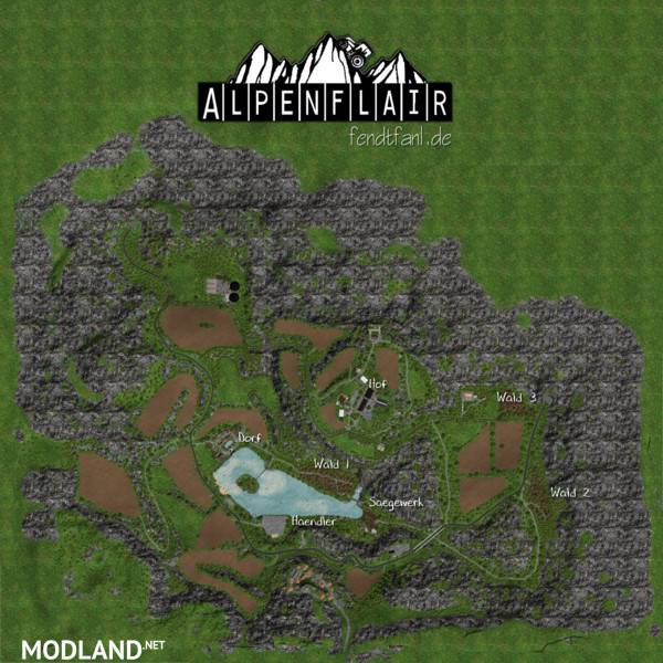 Alpenflair Map