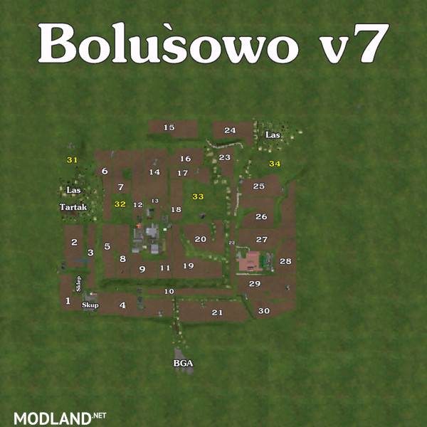 Bolusiowo Map