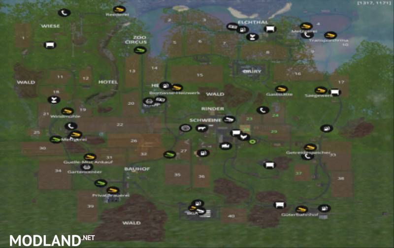Elchland Map