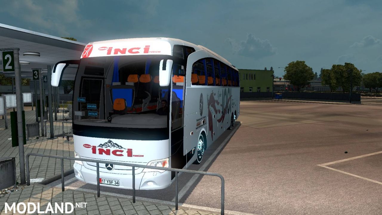 Mercedes Benz Travego 15-17 Özerler İnci Turizm Skin