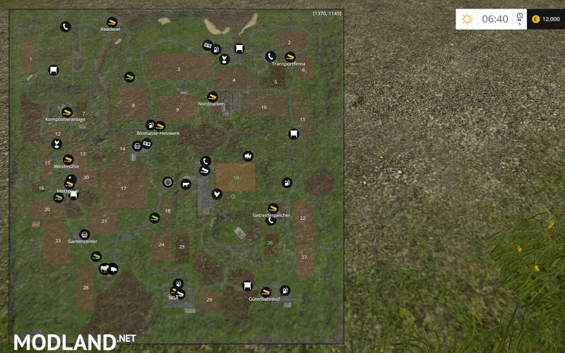 Farm City Map
