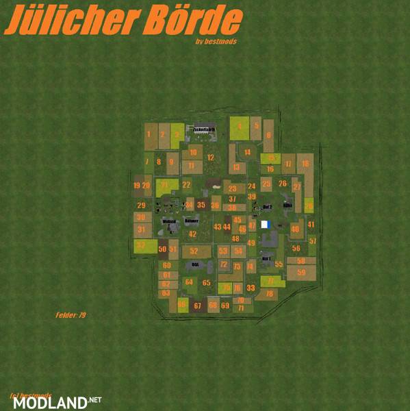 Julicher Borde Map
