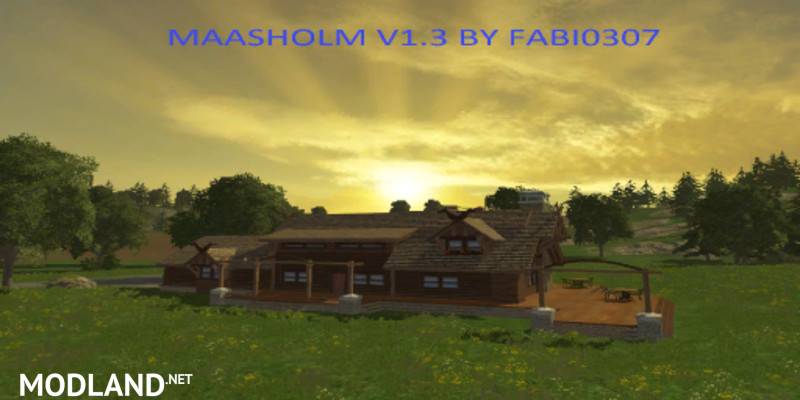 Maasholm Map