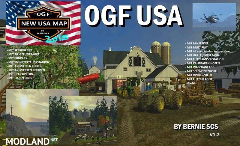 OGF USA Map