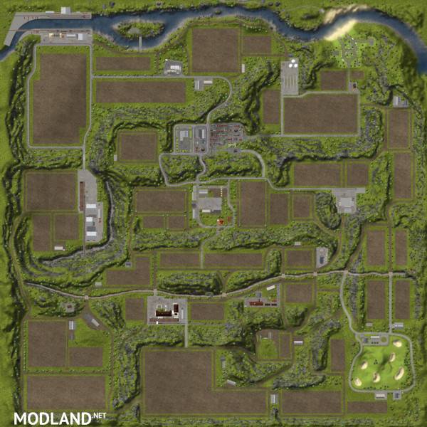 Oldschool Farm Map v 1.0 without mods 