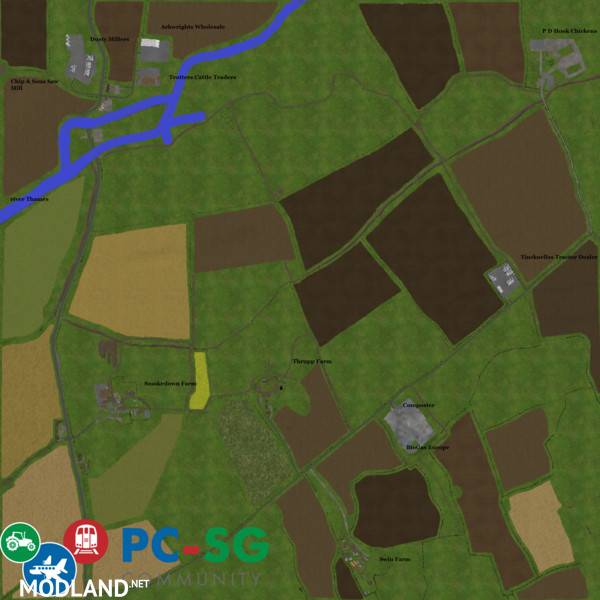 Smokedown Map