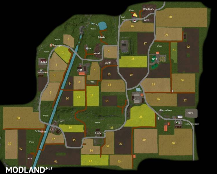West-Teufen Map