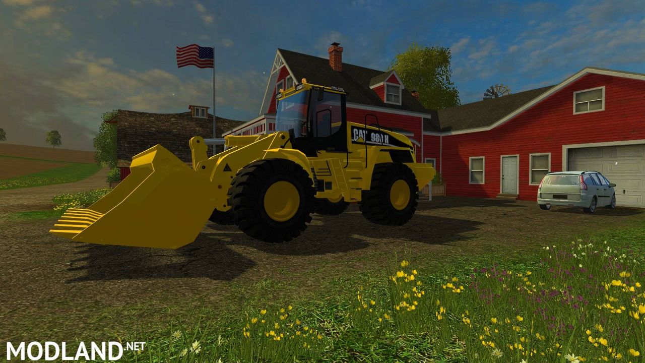 FS 2015 CAT 980H Articulate Front Loader