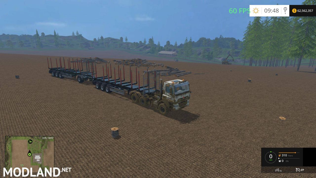Autoload Timber Runner with Rear Hitch