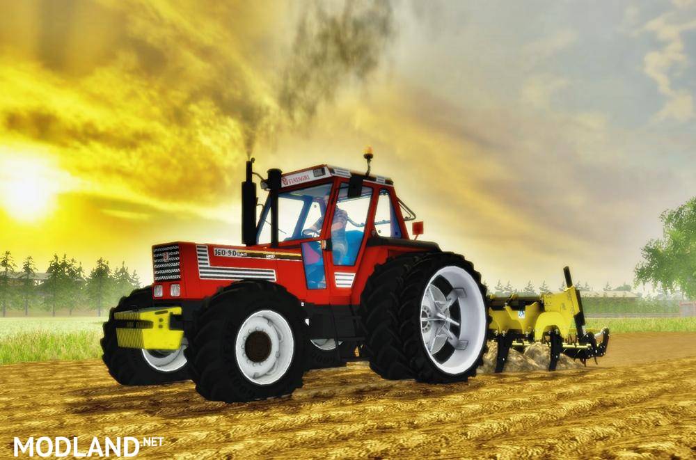 FiatAgri 160/90 dt twin wheels