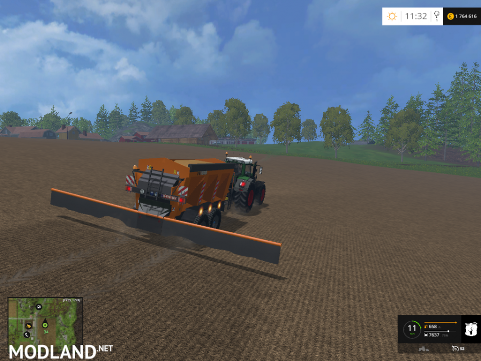 Panien PW 18-10E Fertilizers and Lime Spreader
