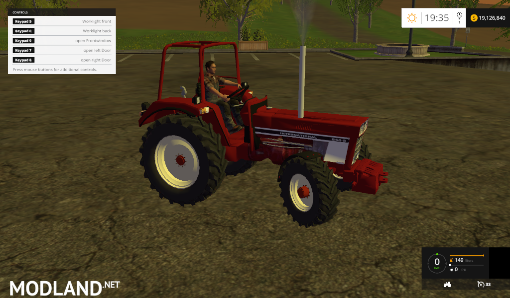 International 884
