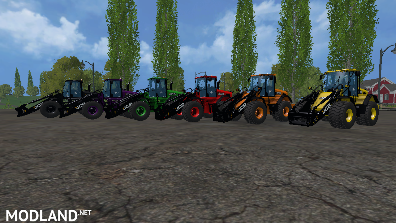 JCB 435S Wheel Loader Dyeable