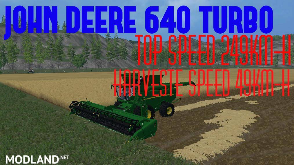 John Deere 640 Turbo Edition