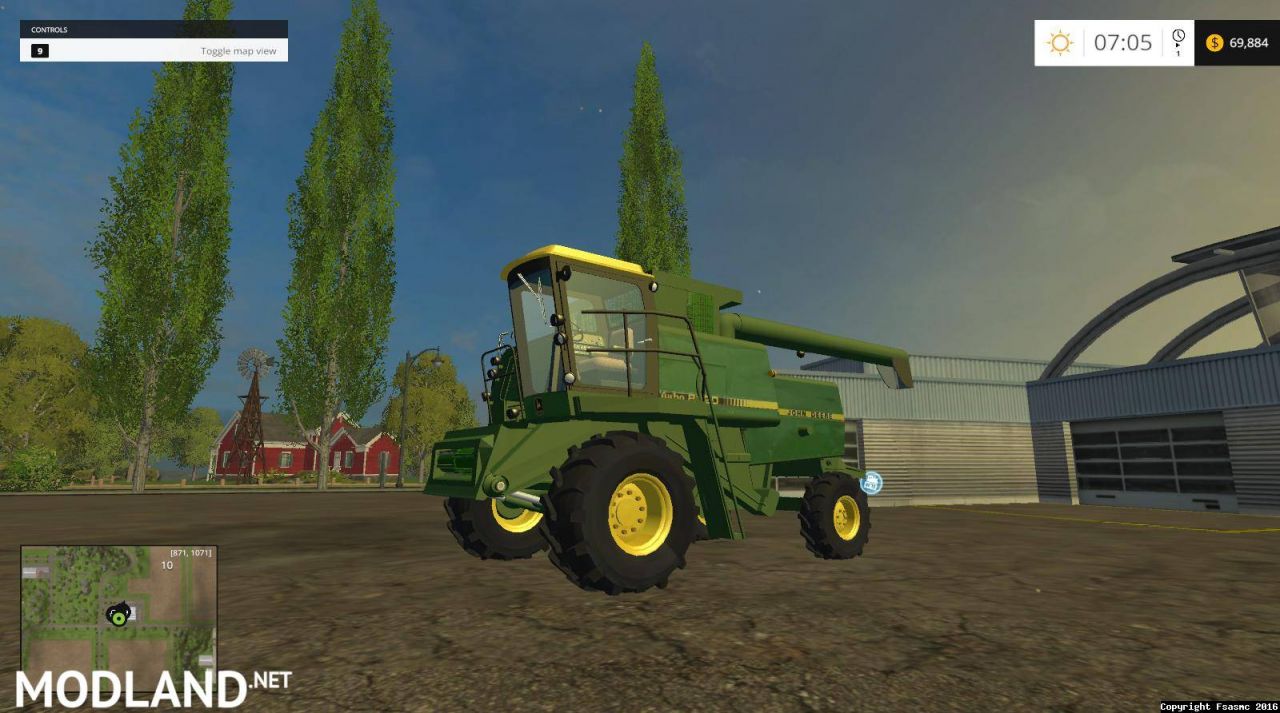 John deere 8820 and 4440