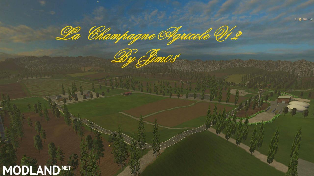 La Champagne Agricole Map