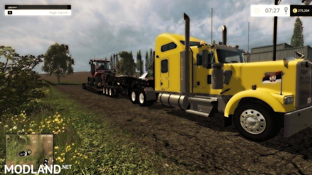 Lowboy Trailer Pack Fixed