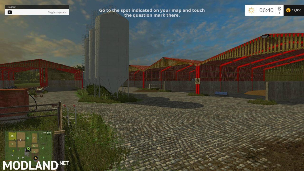 Penberlan Farm Map