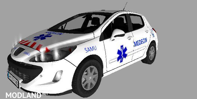 Peugeot 308 Medecin SAMU