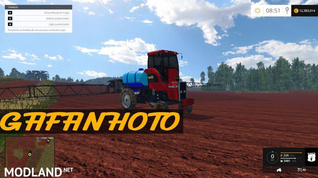 PULVERIZADOR GAFANHOTO