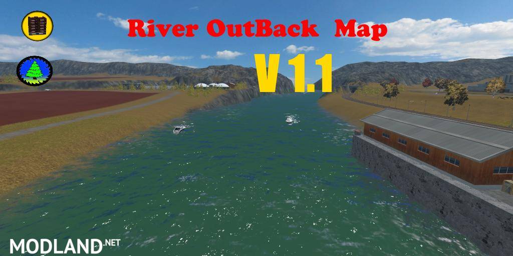 River OutBack Map