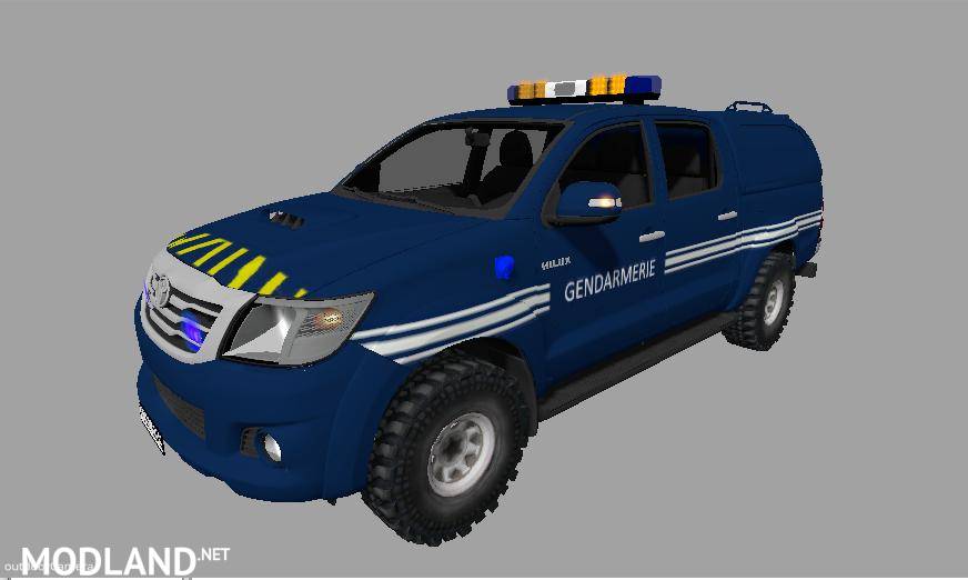Toyota Hilux Gendarmerie