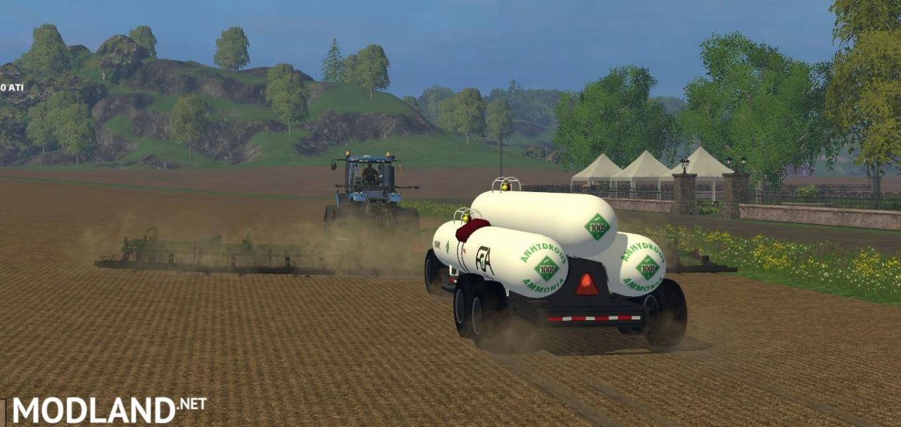 Triple Anhydrous Tank Wagon