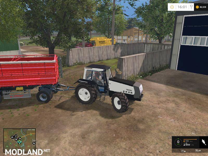 Valtra 8550 white