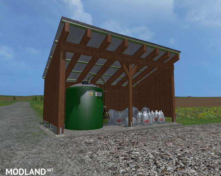Fertilizer warehouse