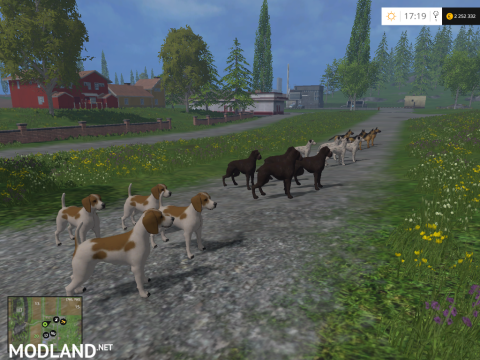 Placeable Dogs Mod