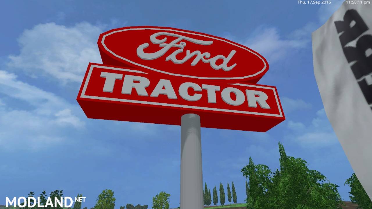 Placeable Ford Sign 