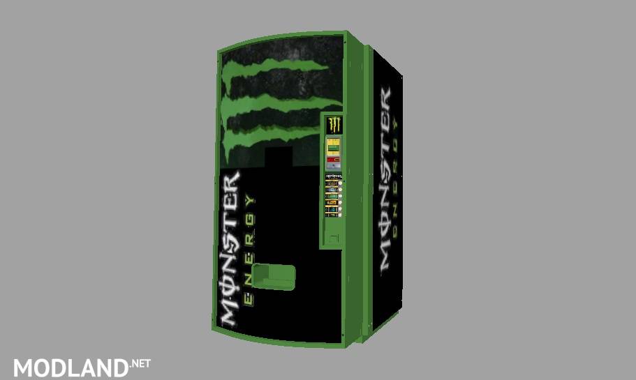 Monster Drink Machine Placeable