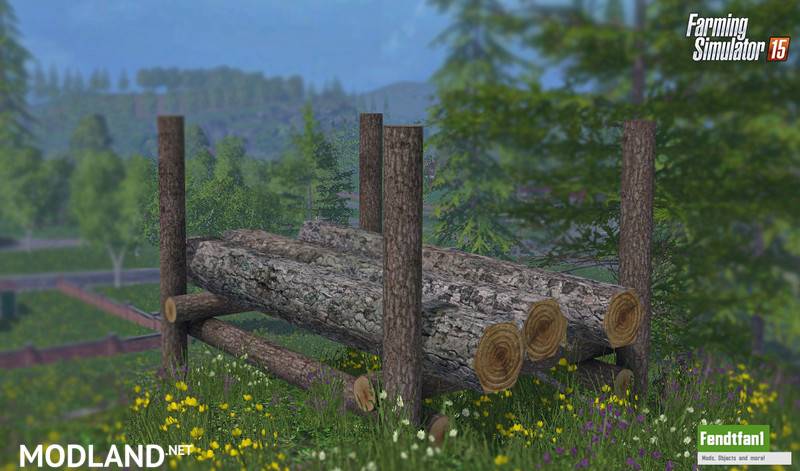 Placeable Timber Storage Mod